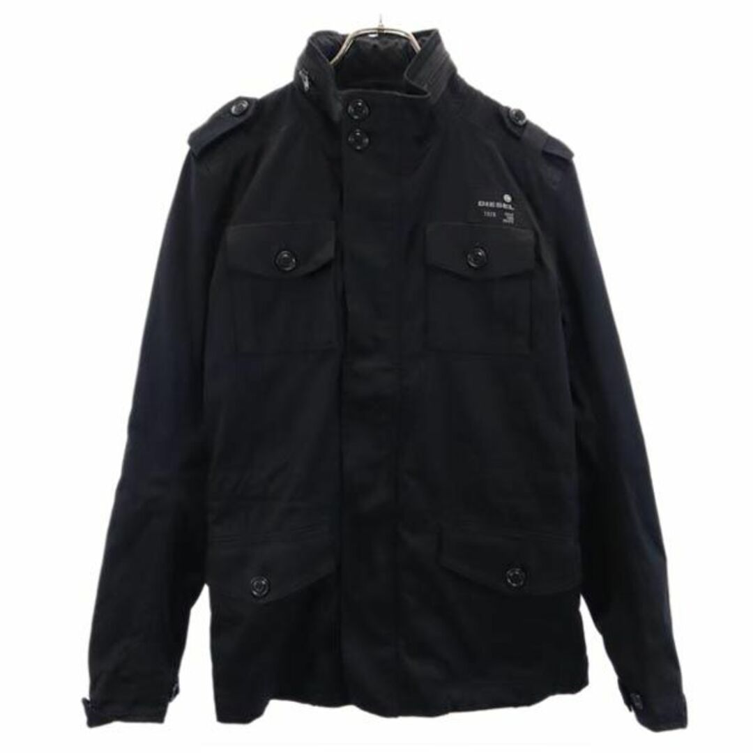 DIESEL - ディーゼル ジップ ジャケット S 黒 DIESEL メンズ 【中古