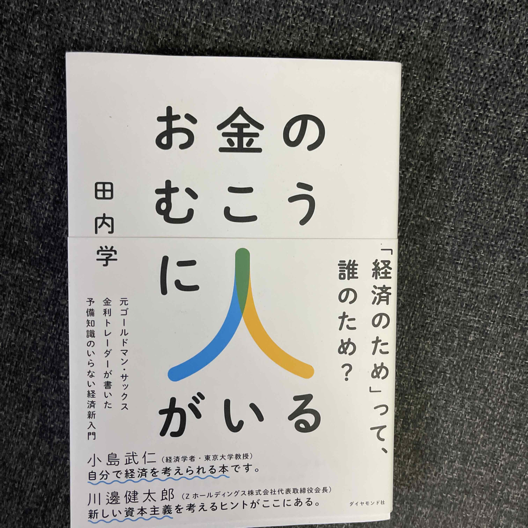 お金のむこうに人がいる 元ゴールドマン・サックス金利トレーダーが書いた予備 エンタメ/ホビーの本(ビジネス/経済)の商品写真