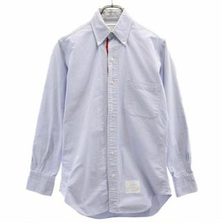 トムブラウン(THOM BROWNE)のトムブラウン 長袖 ボタンダウンシャツ 0 THOM BROWNE シャンブレーシャツ メンズ 【中古】  【230923】(シャツ)