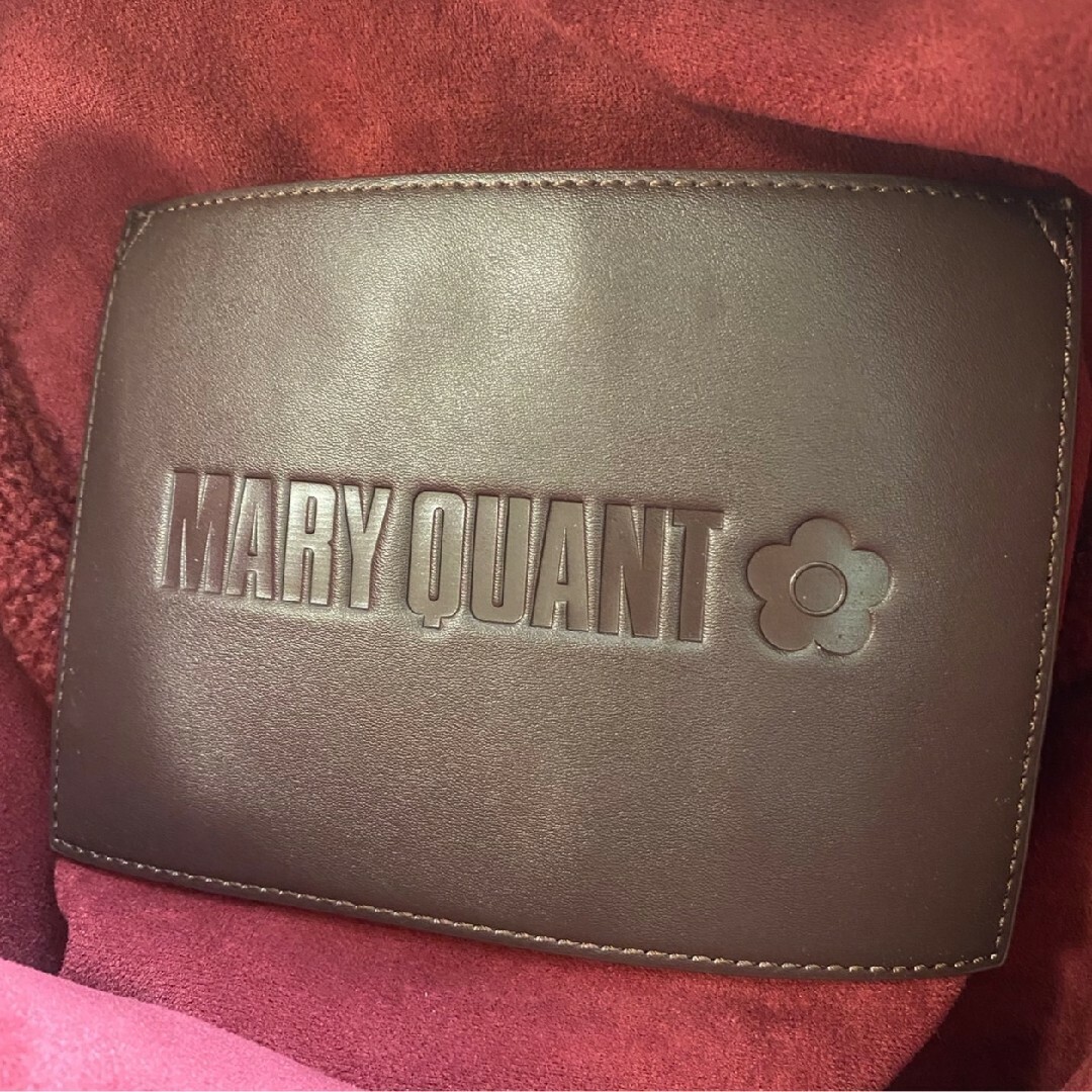 美品★MARY QUANT ボア　大きめトート