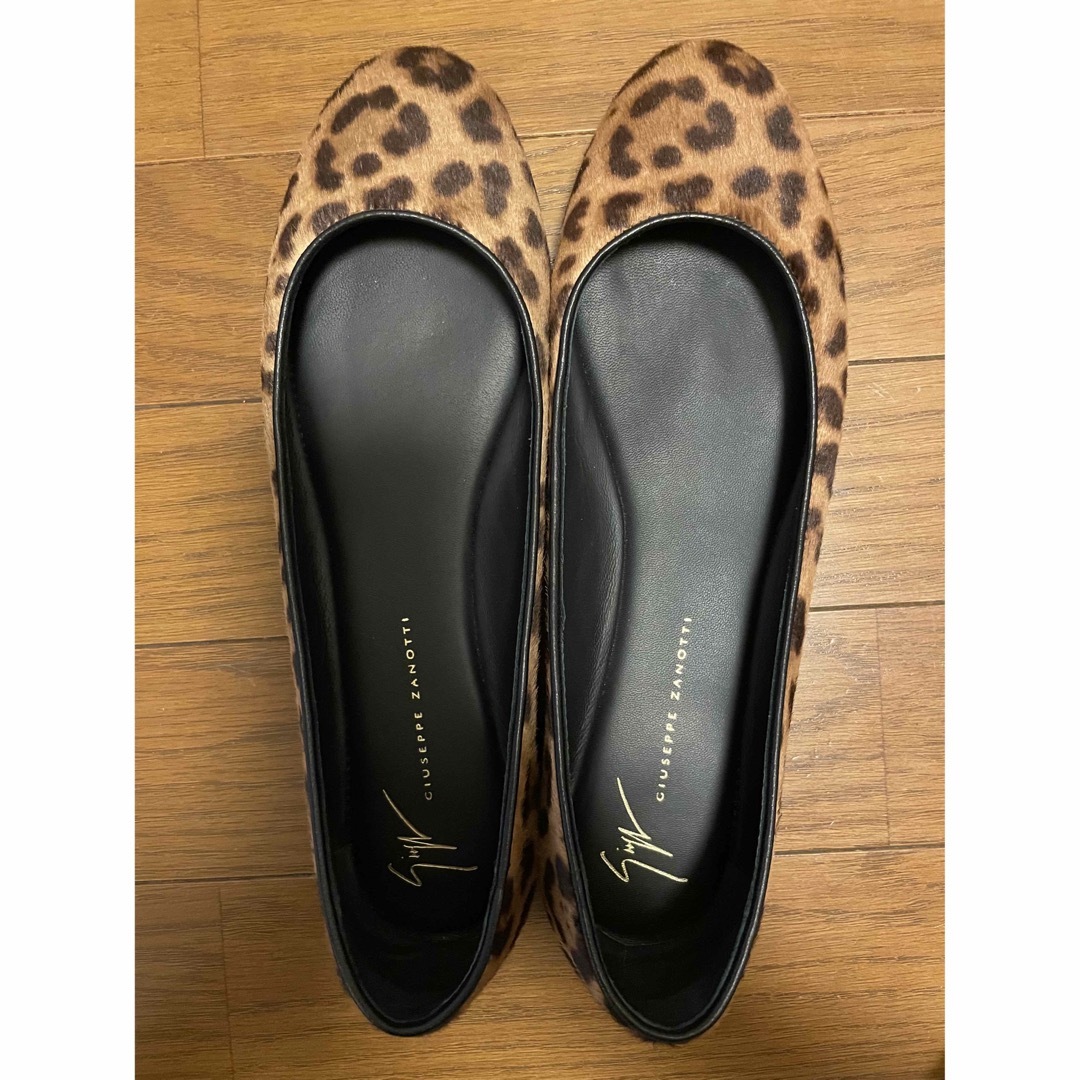 L'Appartement DEUXIEME CLASSE(アパルトモンドゥーズィエムクラス)のL'Appartement  GIUSEPPE ZANOTTI Leopard  レディースの靴/シューズ(バレエシューズ)の商品写真