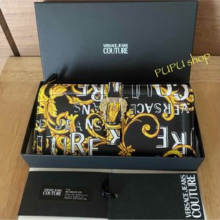 ヴェルサーチ(VERSACE)のヴェルサーチジーンズクチュール　 長財布　バロック B(財布)