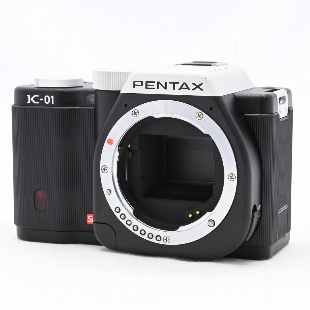 PENTAX(ペンタックス)のPENTAX K-01 ボディ ブラック × ブラック スマホ/家電/カメラのカメラ(ミラーレス一眼)の商品写真