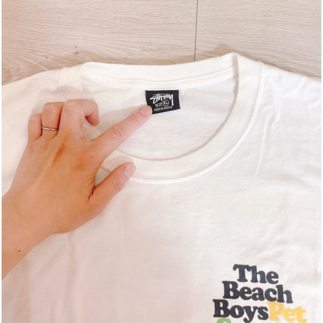 STUSSY(ステューシー)のステューシー The Beach Boys バックプリントTシャツ メンズ XL メンズのトップス(Tシャツ/カットソー(半袖/袖なし))の商品写真