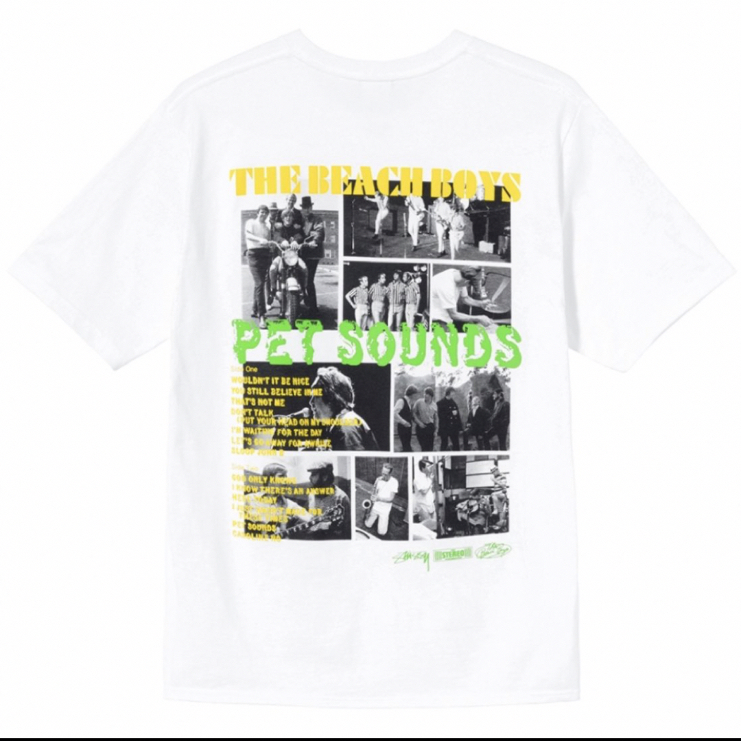 STUSSY(ステューシー)のステューシー The Beach Boys バックプリントTシャツ メンズ XL メンズのトップス(Tシャツ/カットソー(半袖/袖なし))の商品写真