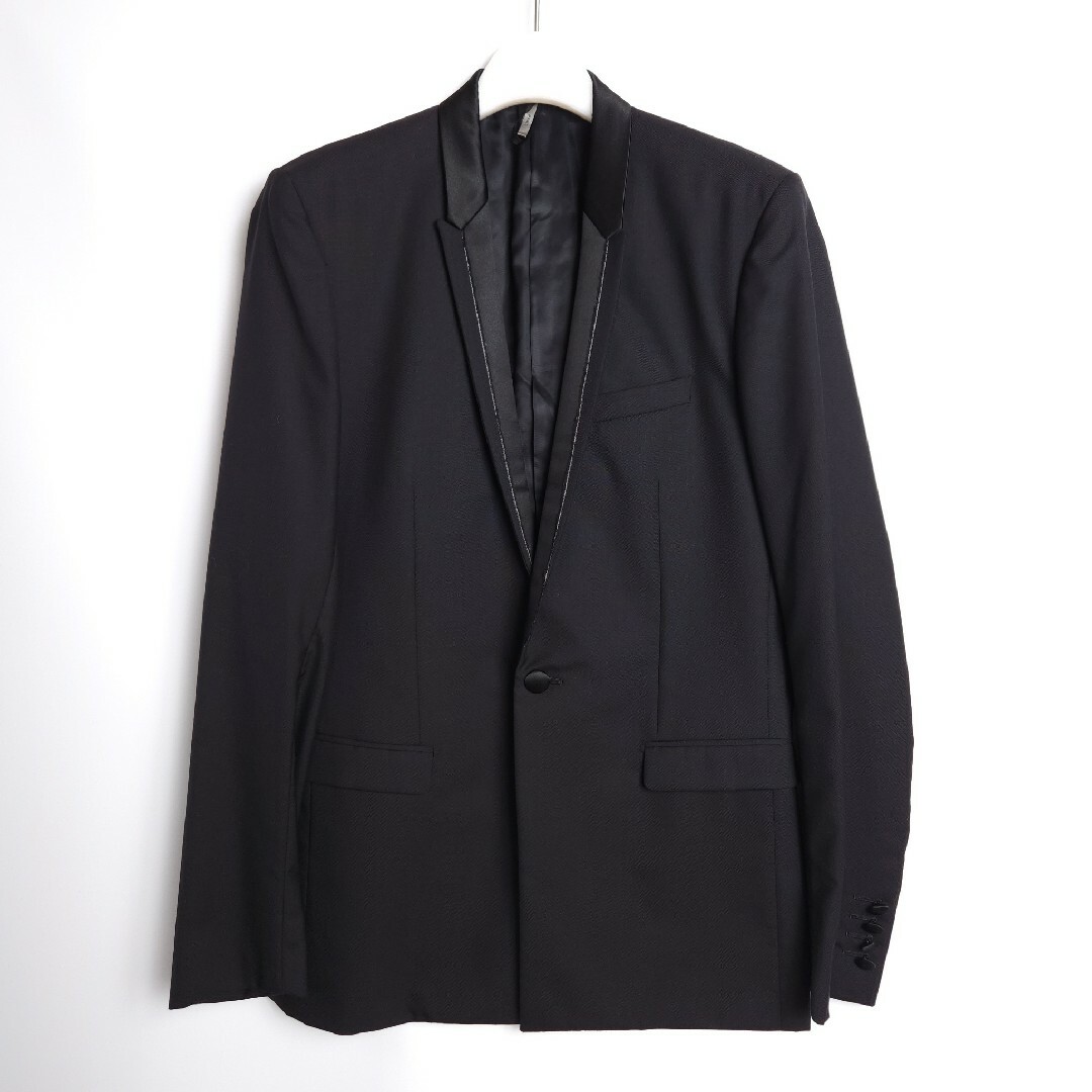 12ss Dior homme スモーキングジャケット ブラック ディオールオム | フリマアプリ ラクマ