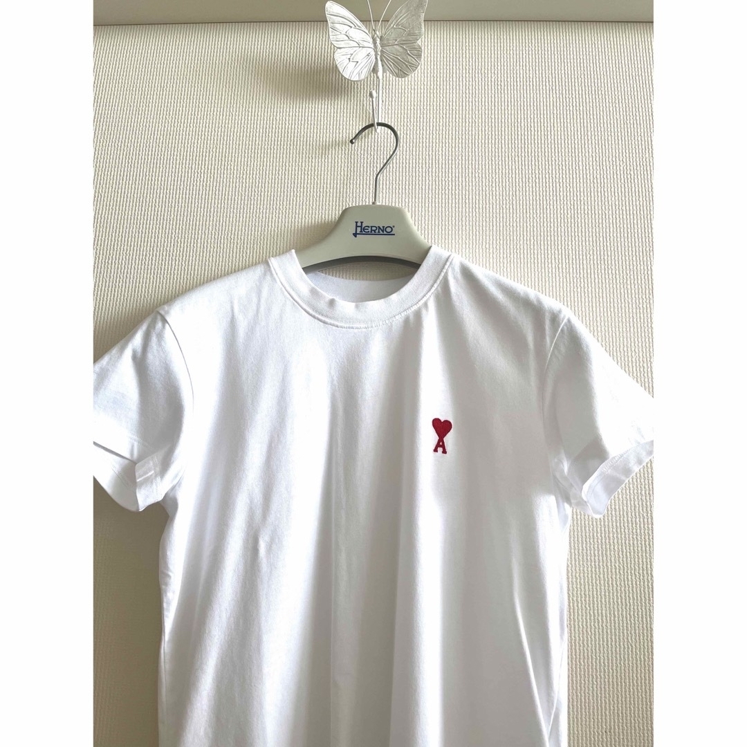 AMI DE COEUR アミパリ ロゴ Tシャツ 男女兼用レアサイズ!! メンズのトップス(Tシャツ/カットソー(半袖/袖なし))の商品写真