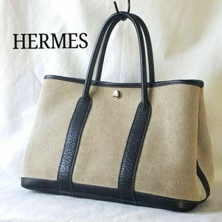 新品 エルメス HERMES レディース ハンドバッグ チャイ/ブラック /パラジウム金具 ネゴンダ /トワルミリタリー