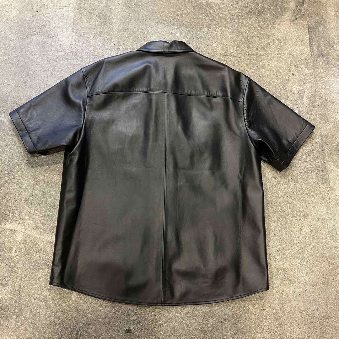 supreme leather s/s work shirts