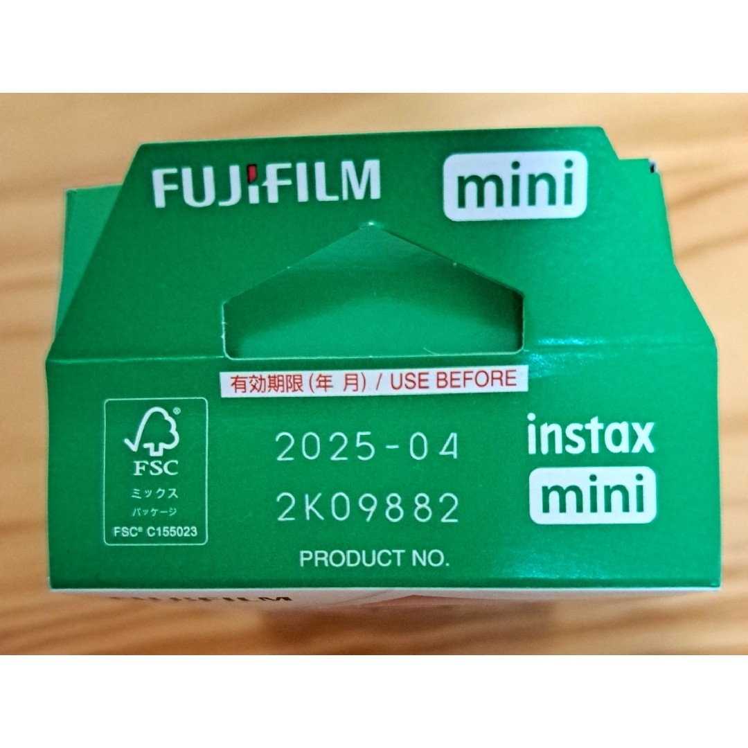 富士フイルム(フジフイルム)のチェキ フィルム instax mini インスタックスミニ 20枚 新品未使用 スマホ/家電/カメラのカメラ(その他)の商品写真