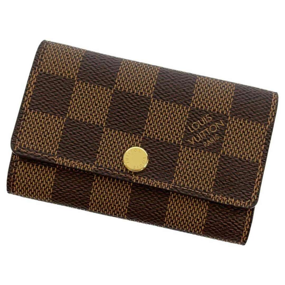 LOUIS VUITTON(ルイヴィトン)のルイヴィトン キーケース 6連 ダミエ・エベヌ ミュルティクレ6 N62630 LOUIS VUITTON ヴィトン レディースのファッション小物(キーケース)の商品写真