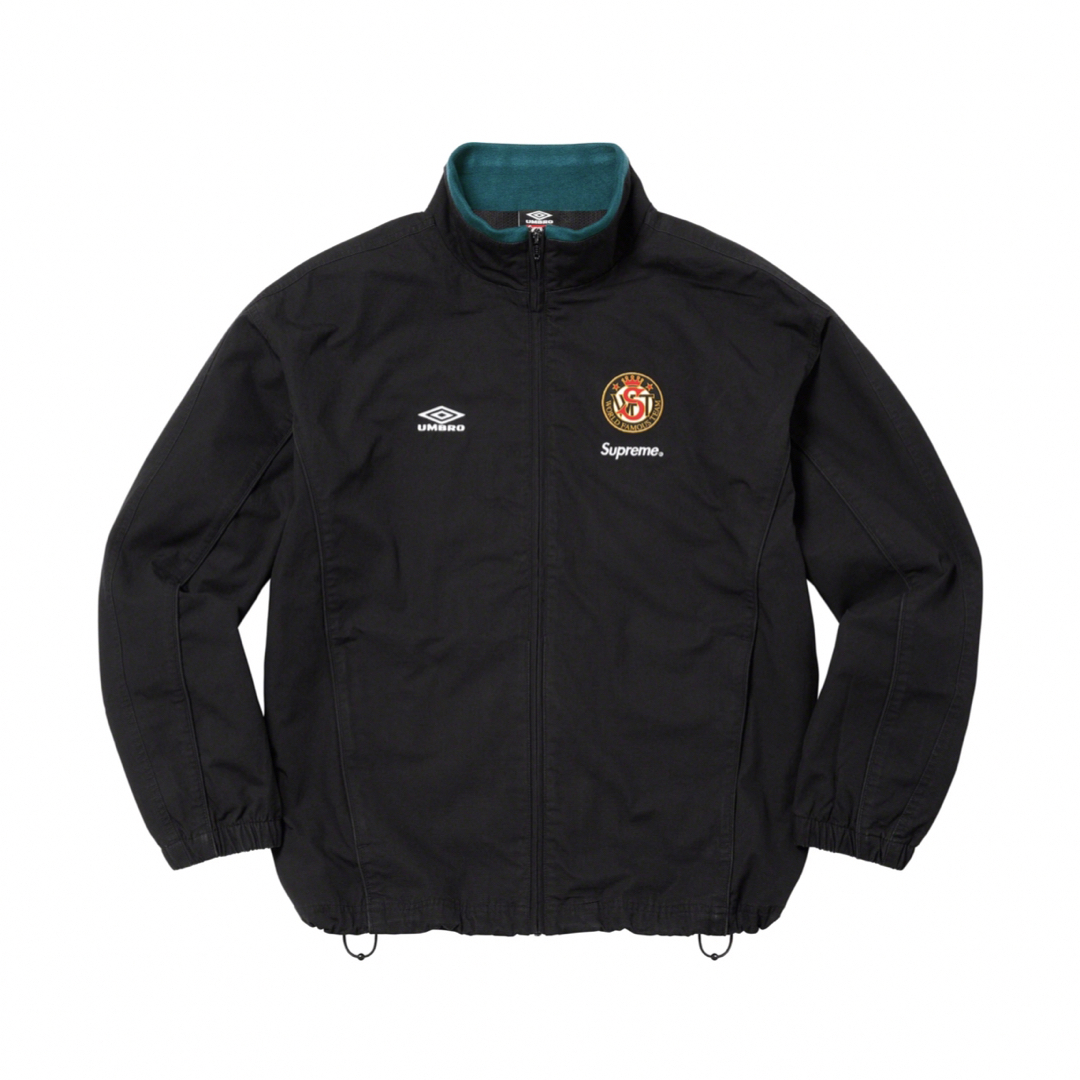 supreme umbro track jacket black