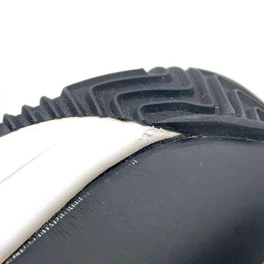 フェンディ スニーカー フロー レザー ローカット メンズサイズ7 7E1392 FENDI 靴 シューズ 黒 白