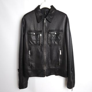 【希少】Dior homme 06aw エディ期 ウールサファリジャケット L身幅約48cm