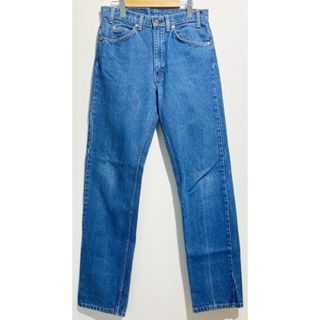 80年代 リーバイス Levi's 20505-0217 オレンジタブ テーパードジーンズ デニムパンツ USA製 メンズw35 ヴィンテージ /eaa373808