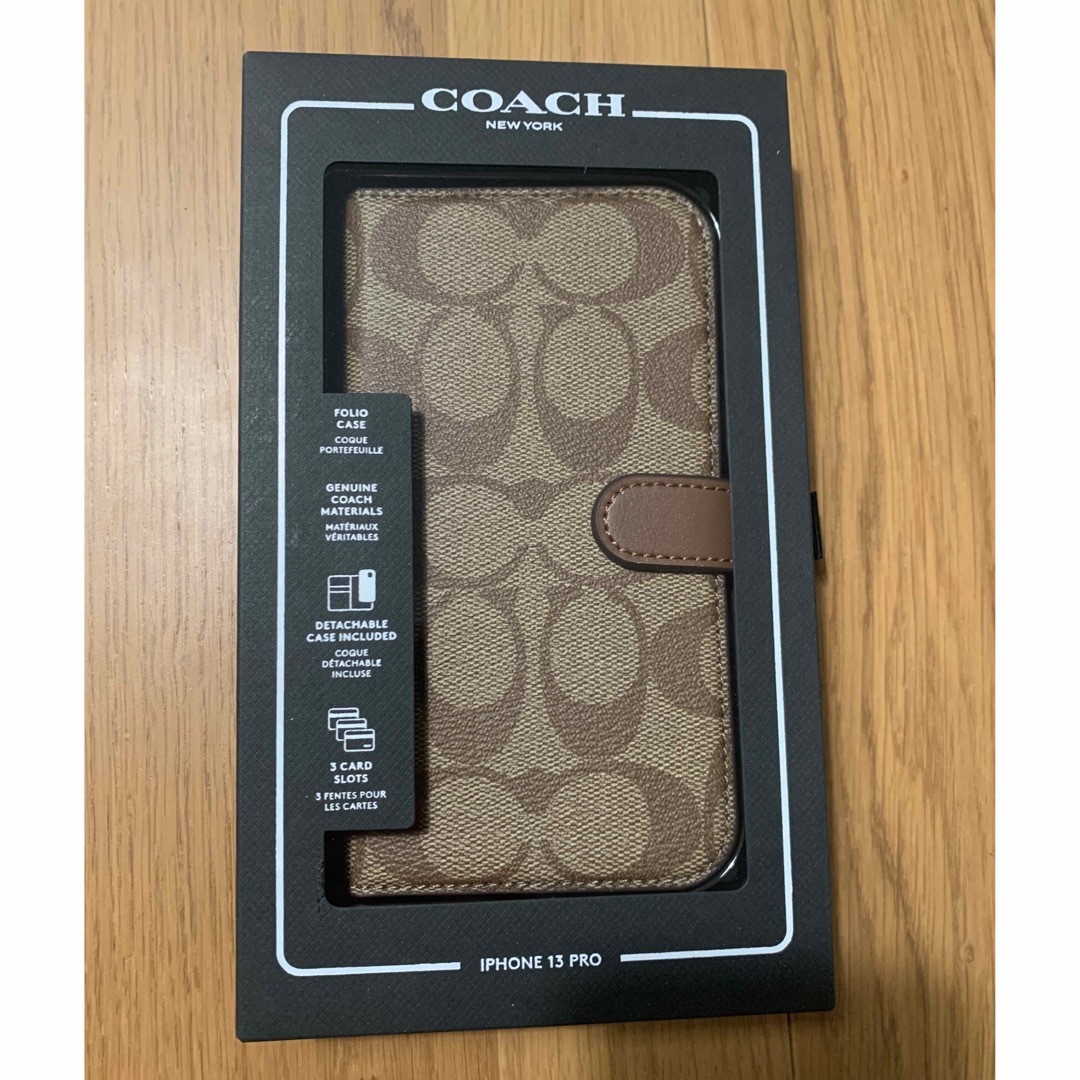 新品！COACH iphone13proスマホケース