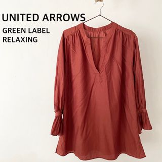 ユナイテッドアローズグリーンレーベルリラクシング(UNITED ARROWS green label relaxing)のユナイテッドアローズ　GREEN LABEL RELAXING シャツ　トップス(シャツ/ブラウス(長袖/七分))