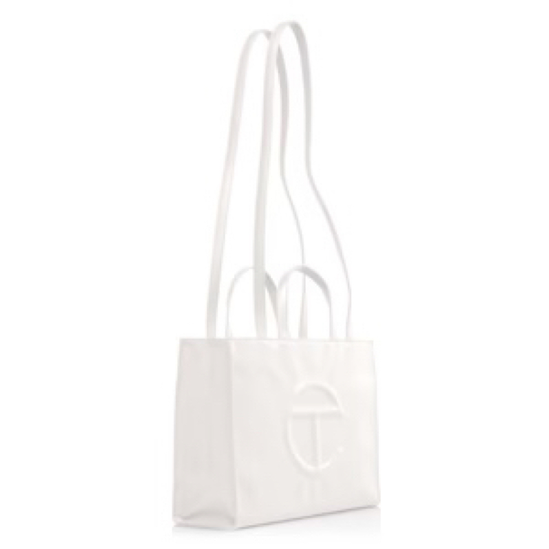 TELFAR Medium Shopping Bag - White ホワイト レディースのバッグ(ショルダーバッグ)の商品写真