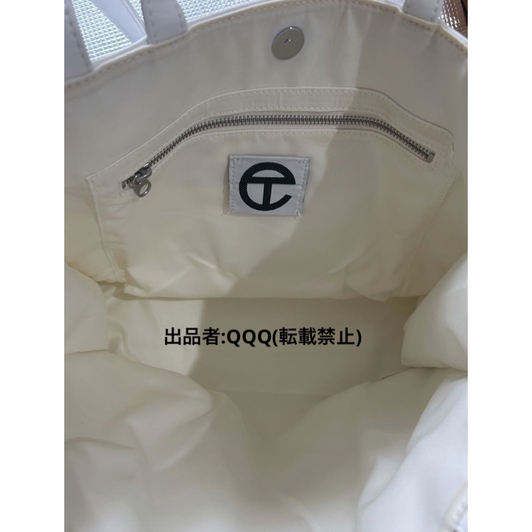 TELFAR Medium Shopping Bag - White ホワイト レディースのバッグ(ショルダーバッグ)の商品写真