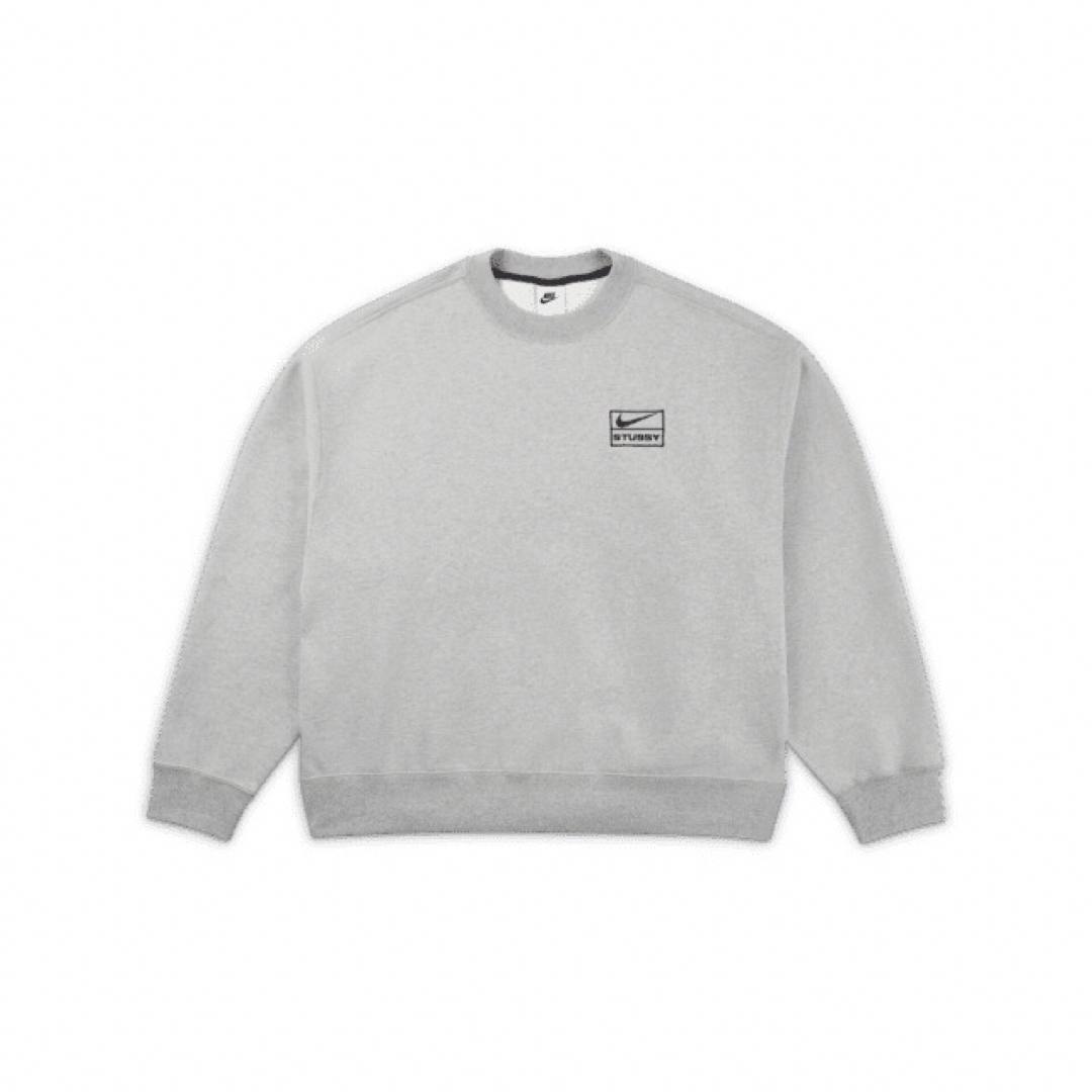 2023 STUSSY NIKE Fleece Crew GREY スウェット | フリマアプリ ラクマ