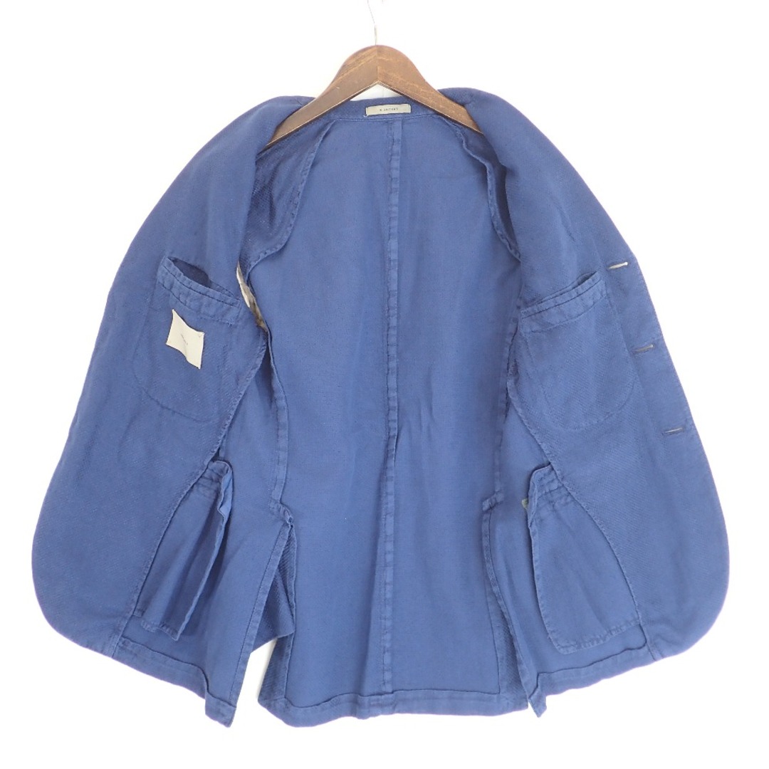 BOGLIOLI(ボリオリ)のボリオリ 【国内正規】R3102Q K-JACKET リネンｘコットン テーラード 42 メンズのジャケット/アウター(テーラードジャケット)の商品写真