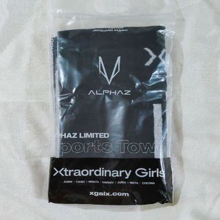 エックスジー(xg)のXG 公式グッズ PRODUCTS1FC ALPHAZ  スポーツタオル(ミュージシャン)