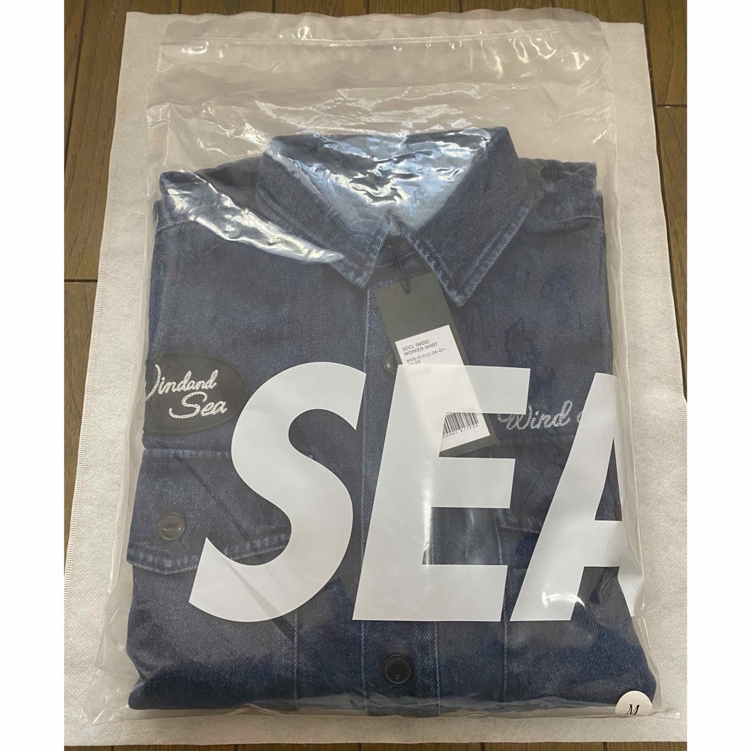 WIND AND SEA(ウィンダンシー)のWIND AND SEA ウィンダンシー デニムワークシャツ M メンズのトップス(シャツ)の商品写真