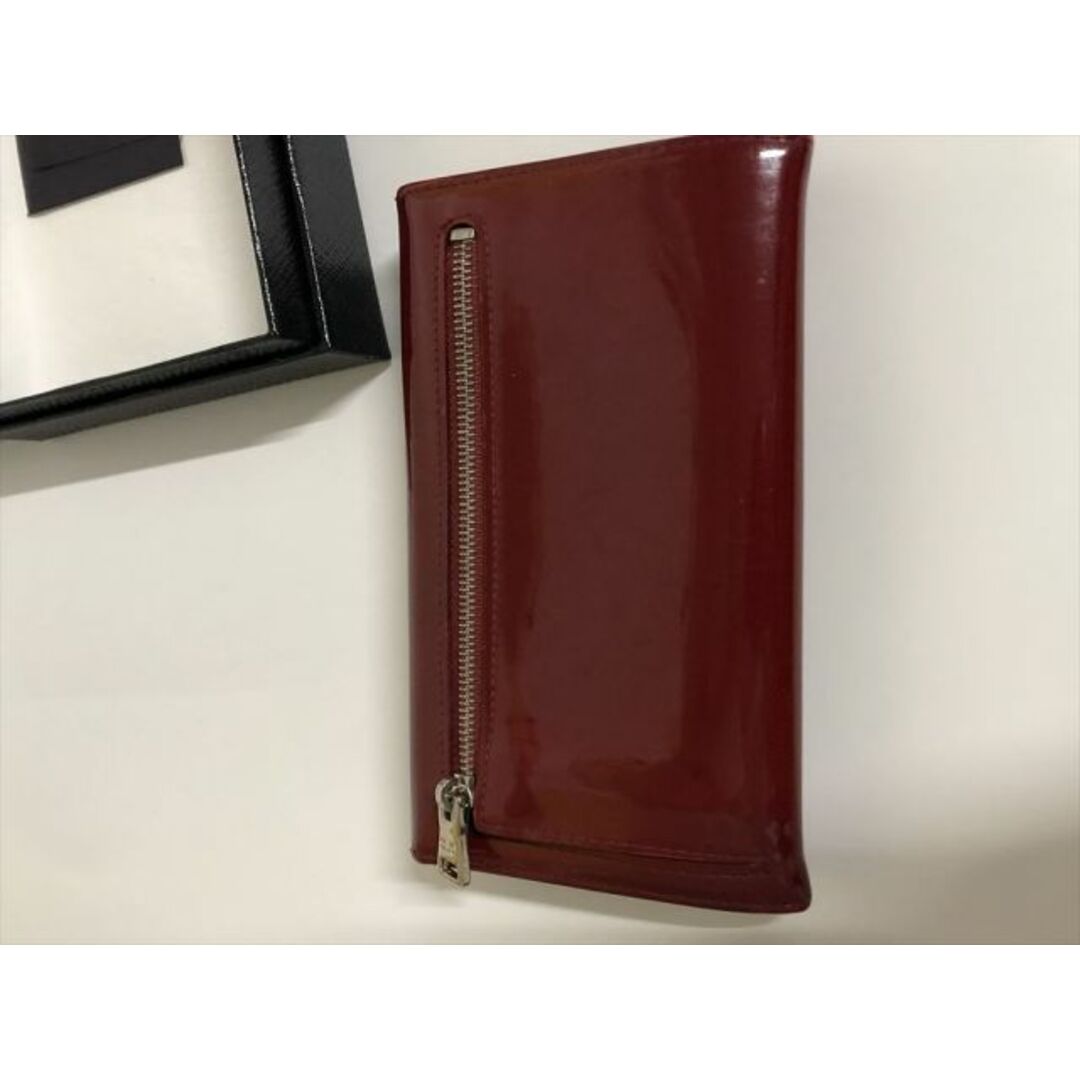 プラダ/PRADA 1M1132 サフィアーノヴェルニ(エナメルレザー) 長財布 - 財布