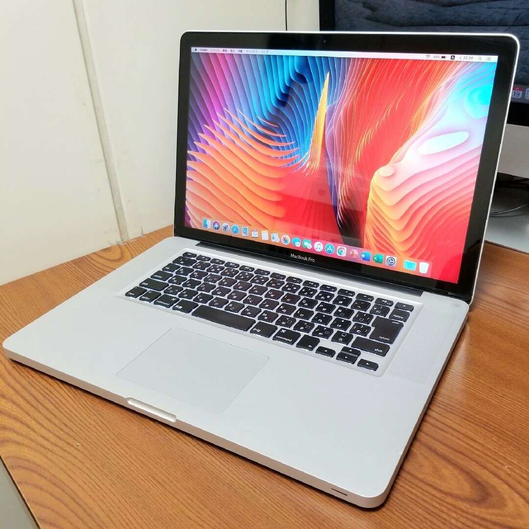 美品 Macbook Pro 15インチ 16G/SSD240GB office