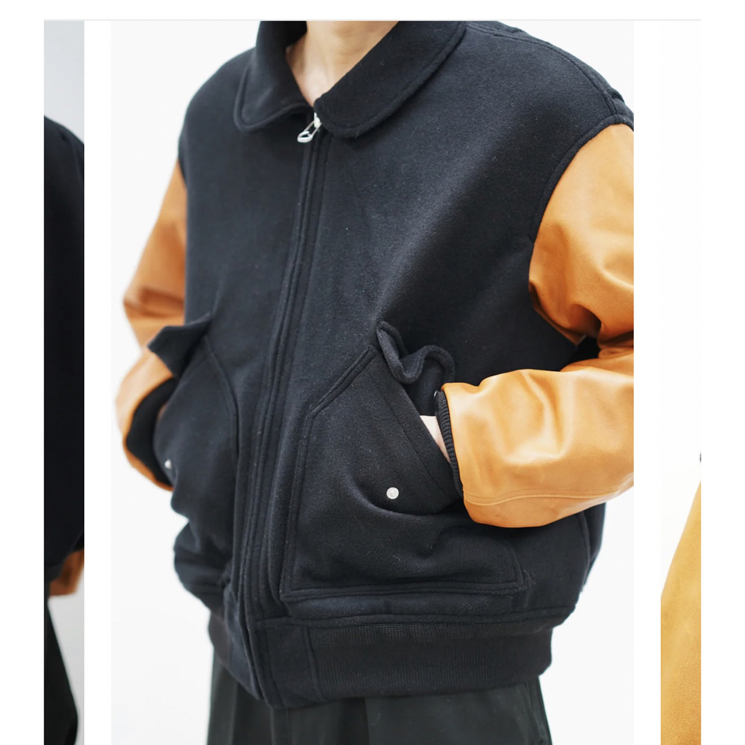 NEXUSVII(ネクサスセブン)の最終価格！　NEXUSVII. CWU VARSITY JACKET Lサイズ メンズのジャケット/アウター(スタジャン)の商品写真