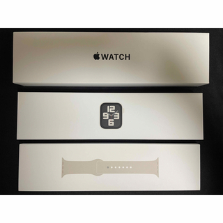 アップルウォッチ(Apple Watch)のアップルウォッチ　Apple Watch SE 40mm GPSモデル 第二世代(その他)