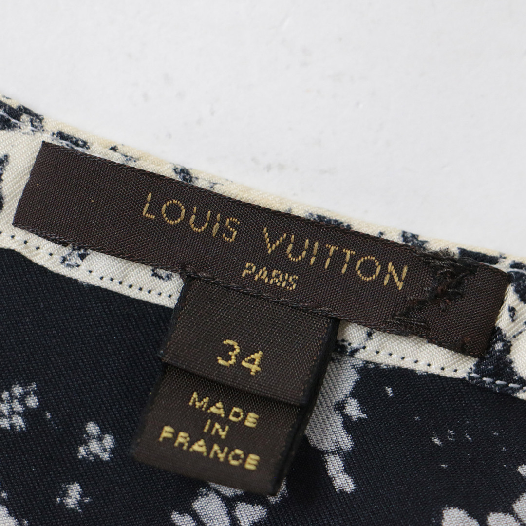 LOUIS VUITTON　ブラウス　ヴィトン　ボウタイ　リボン　トップス