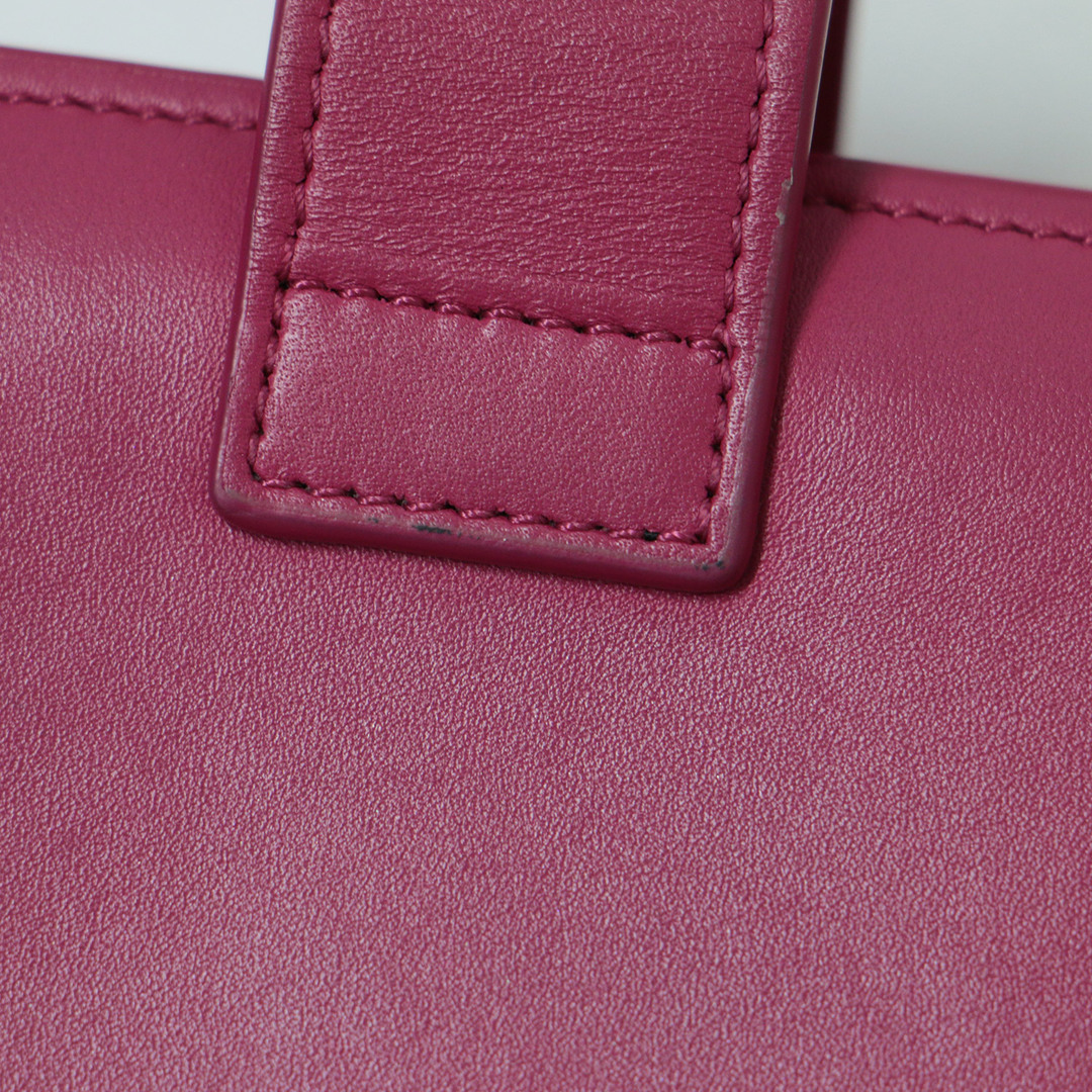 LOEWE - LOEWE ロエベ ウォレット 財布 二つ折り ピンク ベルト ロゴ