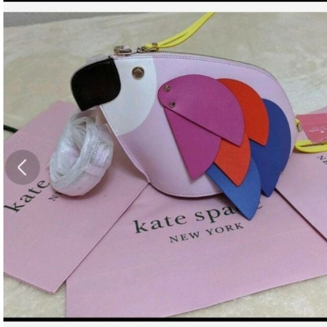 kate spade new york(ケイトスペードニューヨーク)のケイトスペード インコ トリ とり 鳥 動物シリーズ バッグ ニューヨーク レディースのバッグ(ショルダーバッグ)の商品写真