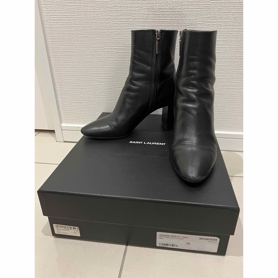 SAINTLAURENT ショートブーツ