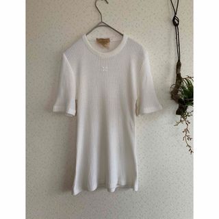 クレージュ(Courreges)の70s Courrèges クレージュ 半袖ニット　希少　ヴィンテージ(ニット/セーター)