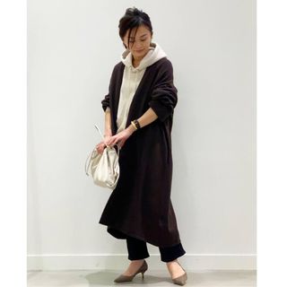 DEUXIEME CLASSE - ドゥーズィエムクラス スムースニットガウンコート