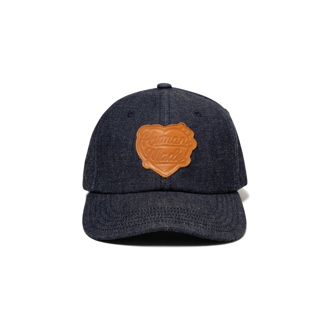 ヒューマンメイド 6 PANEL DENIM CAP インディゴ - キャップ