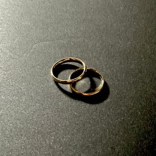 gold color ring 2 set(リング(指輪))