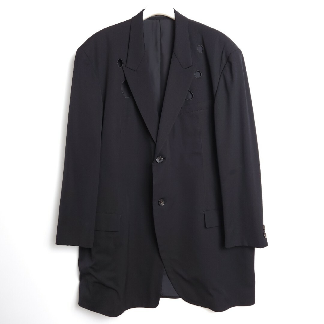 91AW Yohji Yamamoto Pourhomme ウールギャバコート