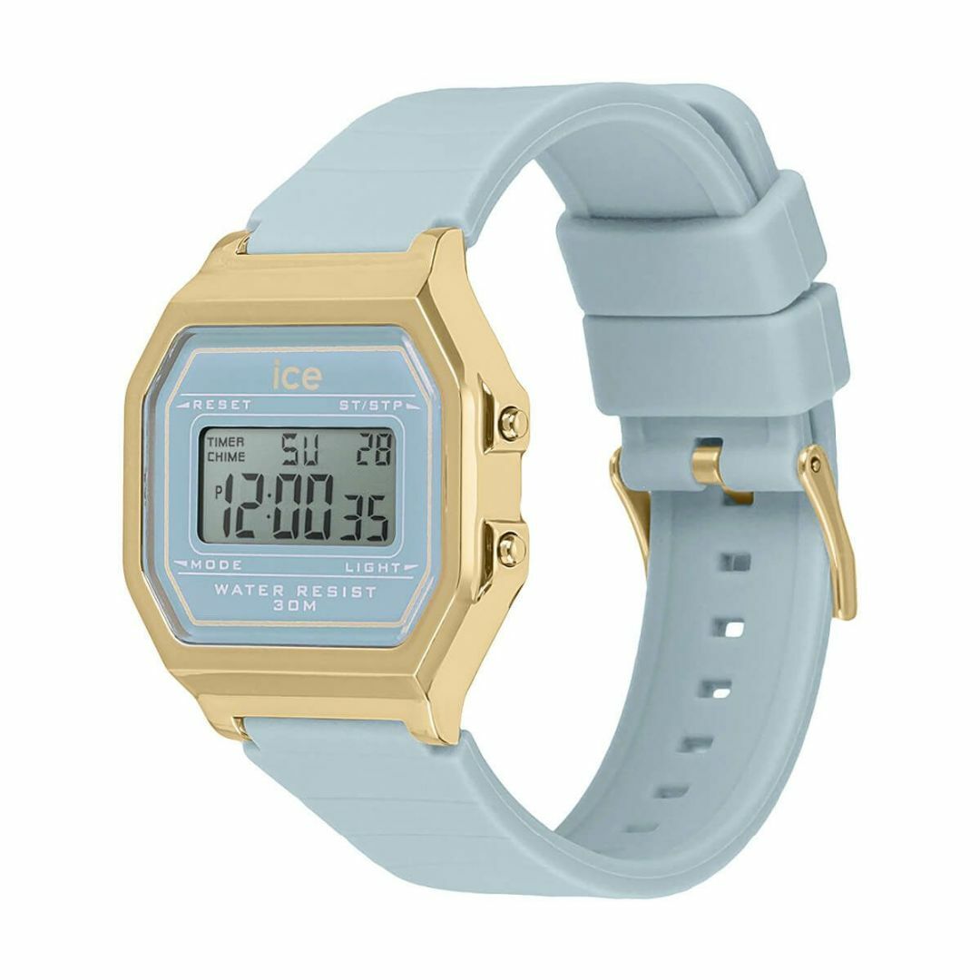 ice watch(アイスウォッチ)のICE digit retro - トランクウィルブルー - スモール レディースのファッション小物(腕時計)の商品写真