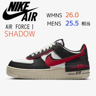 NIKE - 【新品25.5cm相当】NIKE W エアフォース１シャドウ ホワイト