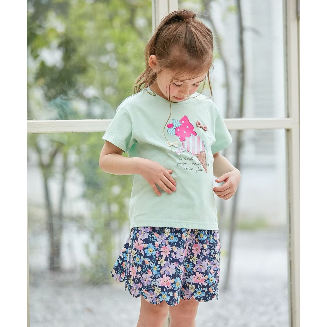 anyFAM(エニィファム)のany FAM KIDS 130㎝　接触冷感 ミラクルプリント Tシャツ　NO2 キッズ/ベビー/マタニティのキッズ服女の子用(90cm~)(Tシャツ/カットソー)の商品写真