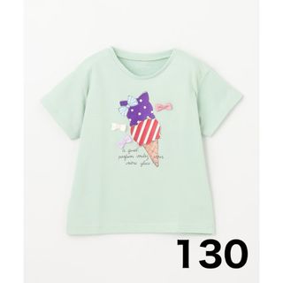 エニィファム(anyFAM)のany FAM KIDS 130㎝　接触冷感 ミラクルプリント Tシャツ　NO2(Tシャツ/カットソー)