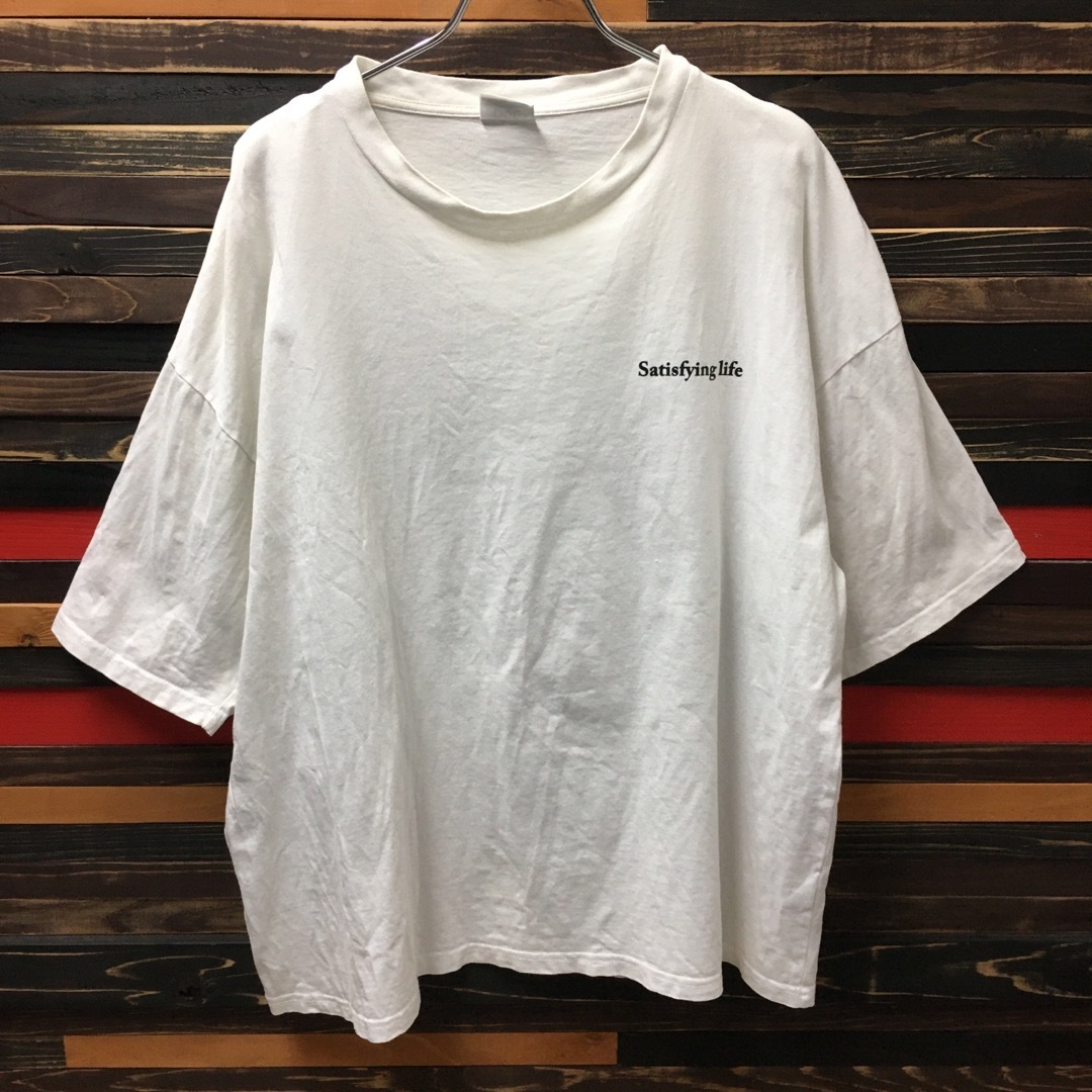 ART VINTAGE(アートヴィンテージ)の【希少】ヴィンテージ tシャツ L相当 白 メンズ メンズのトップス(Tシャツ/カットソー(半袖/袖なし))の商品写真