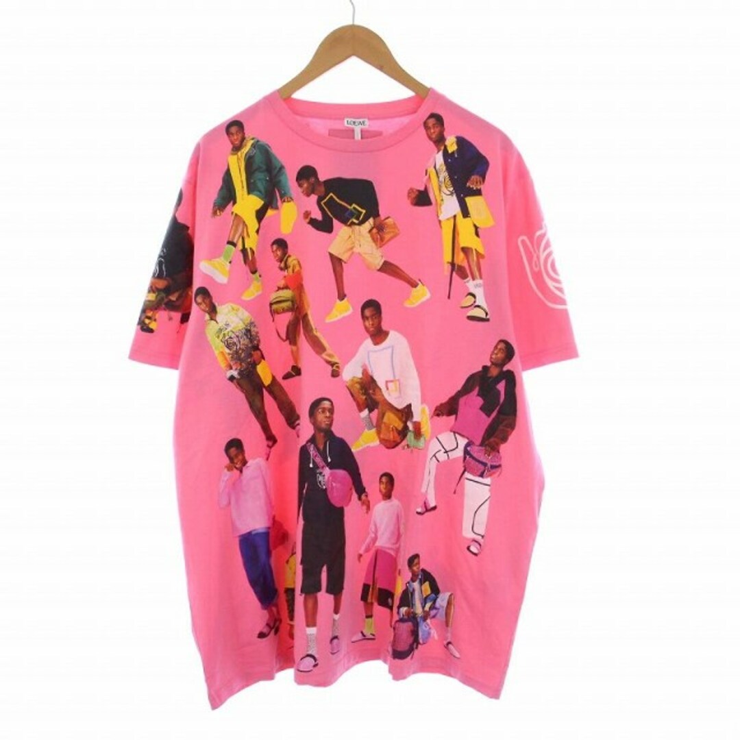 LOEWE - LOEWE オーバーサイズ Tシャツ カットソー 半袖 H664Y22J27の