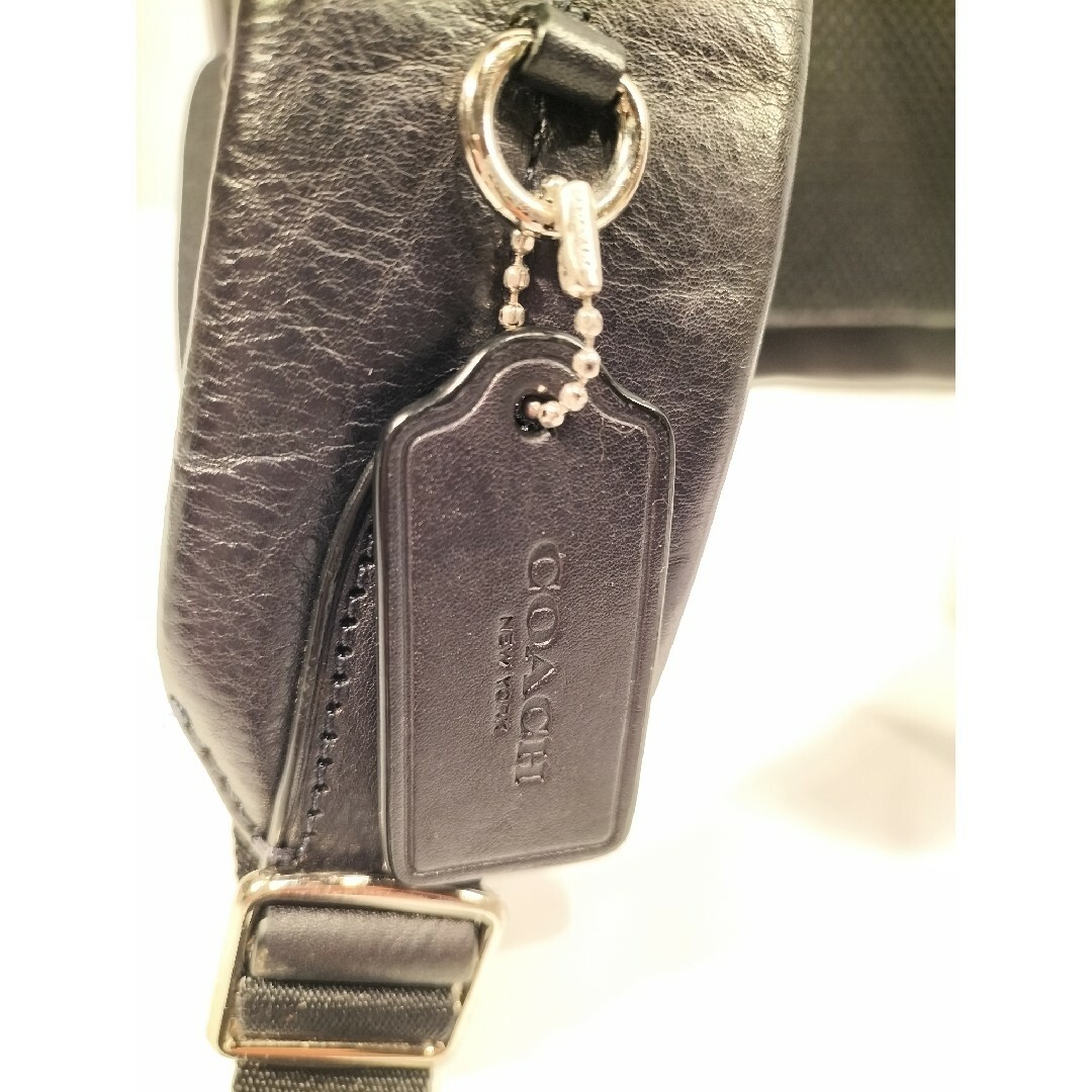 【美品】 COACH リュック バックパック ダイヤモンドフーラード　レザー