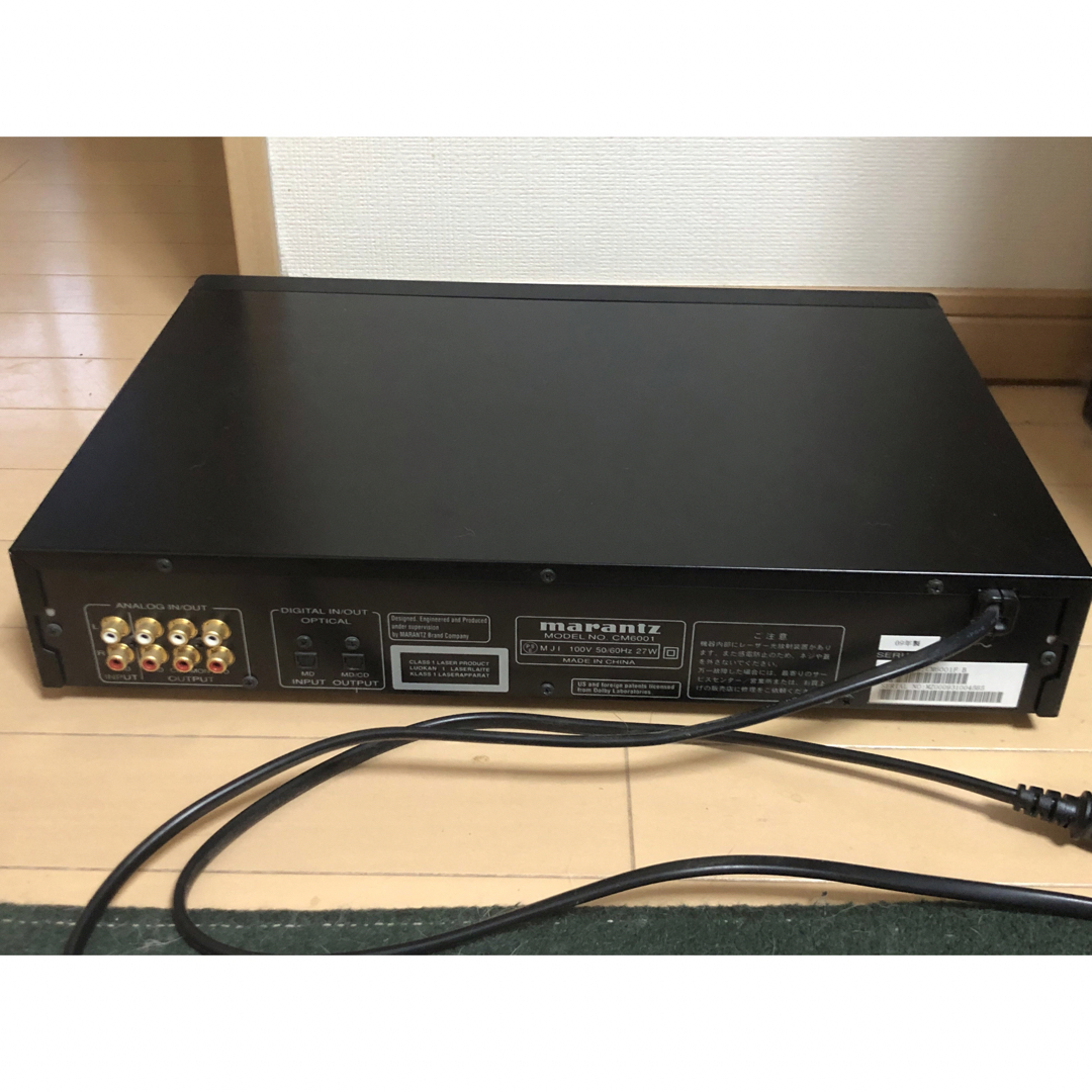 marantz(マランツ)のMarantz CM6001  CD/MDデッキ スマホ/家電/カメラのオーディオ機器(その他)の商品写真