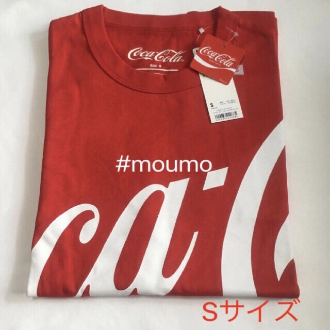 GU(ジーユー)の●値下不可●GU×Coca Cola Tシャツ レッド×ホワイト Sサイズ メンズのトップス(Tシャツ/カットソー(半袖/袖なし))の商品写真