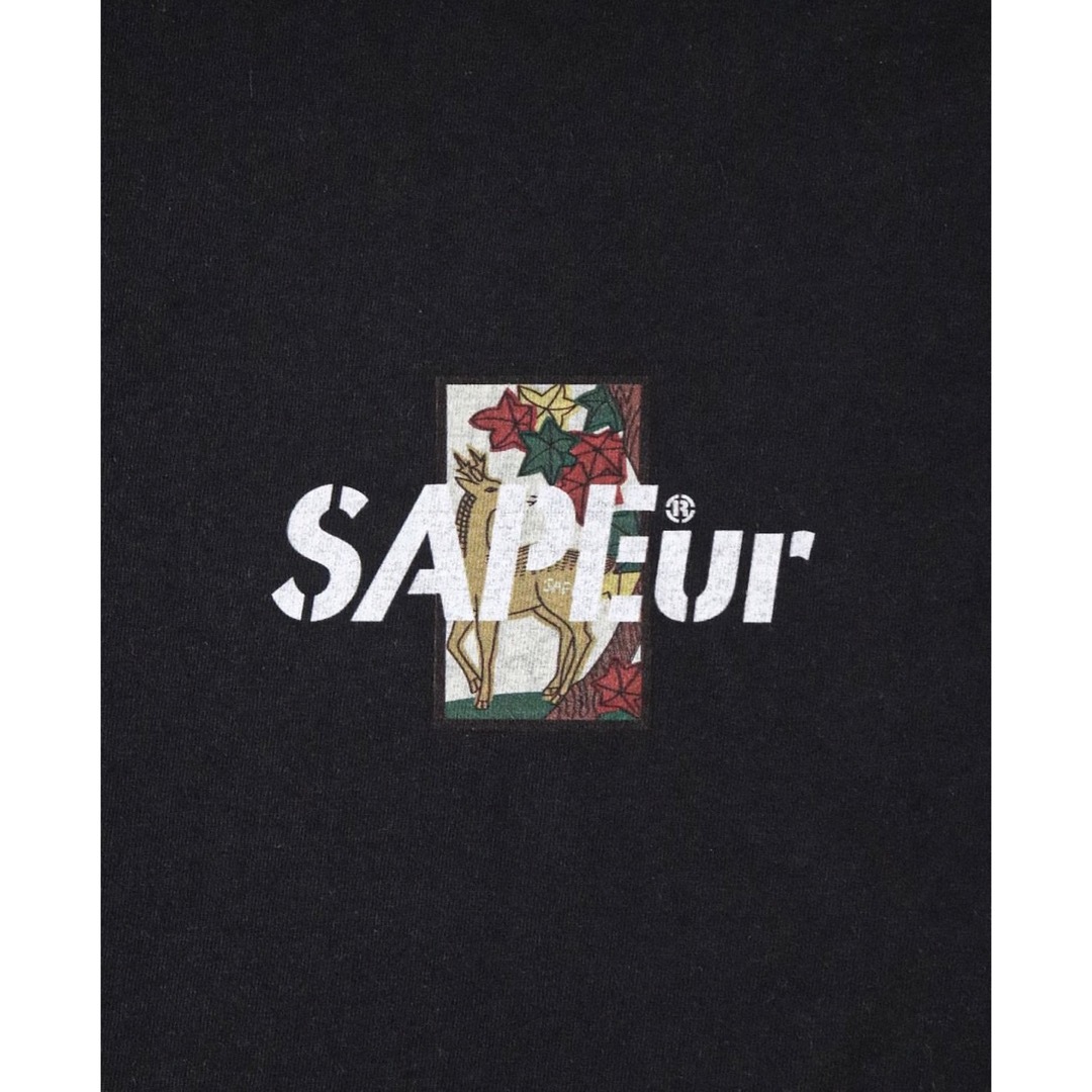 メンズサプール　SAPEur   花札　ロッドマン　ロングTシャツ　奈良限定